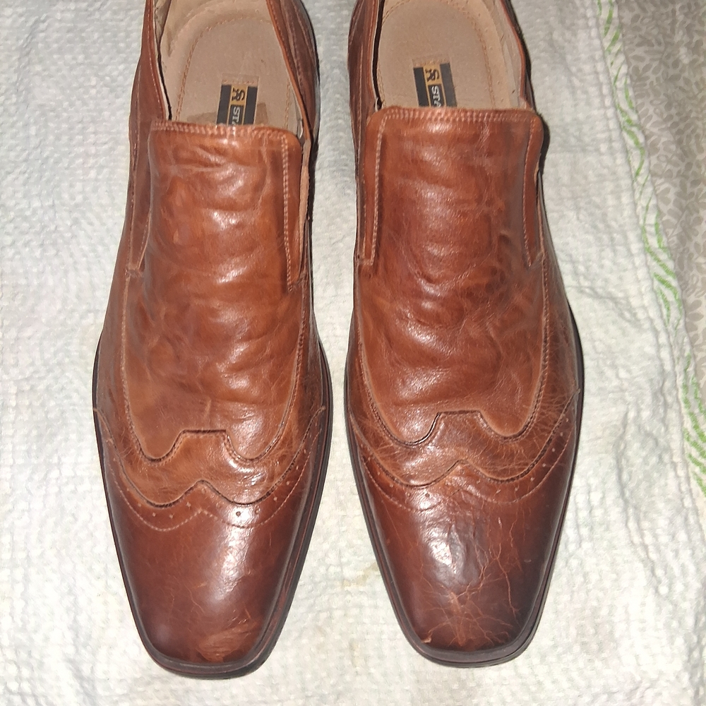 Stacy Adams Leather Slip-On Men's Shoes
